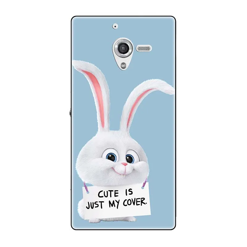 Мягкие чехлы для sony Xperia ZL непосредственный сбыт из L35H C6502 C6503 C6506 5," чехол с принтом(розы); волк милый чехол-крышка с узорами чехол для телефона чехол Fundas Para - Цвет: A288