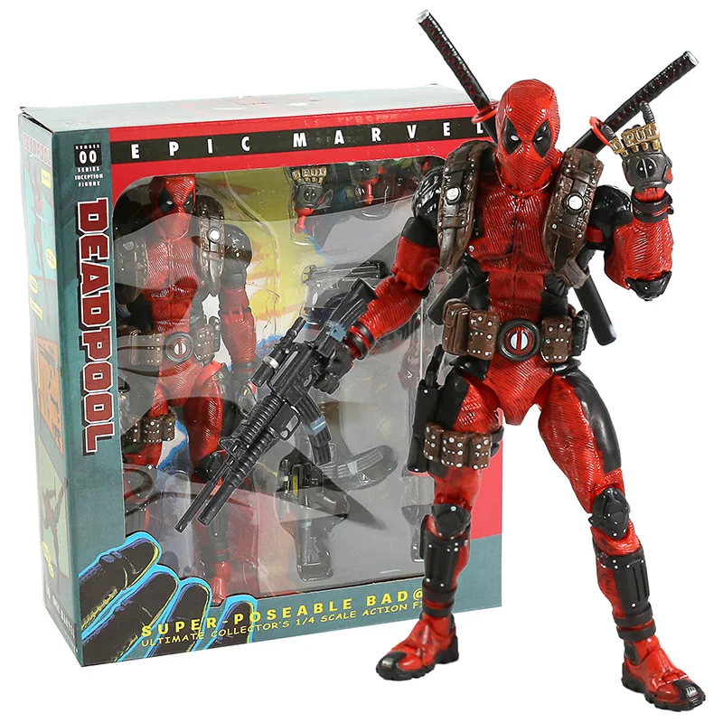 NECA Deadpool конечный коллекционер's масштаб 1/10 Epic ПВХ экшн фигурка Коллекционная
