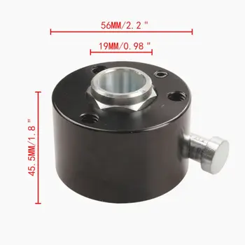 

Car Steering Wheel 360 ° Quick Release 3/4 Axis Disconnect Hub Easy Disassembly E7CA