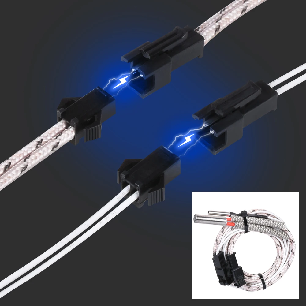 2 em 1 para Fora Hotend Mista Impressora Peças J-cabeça Bowden Extrusora 12 - 24 v 1.75mm Filamento Substituir Thermistor vs v6 Cor 3d - Imagem 5