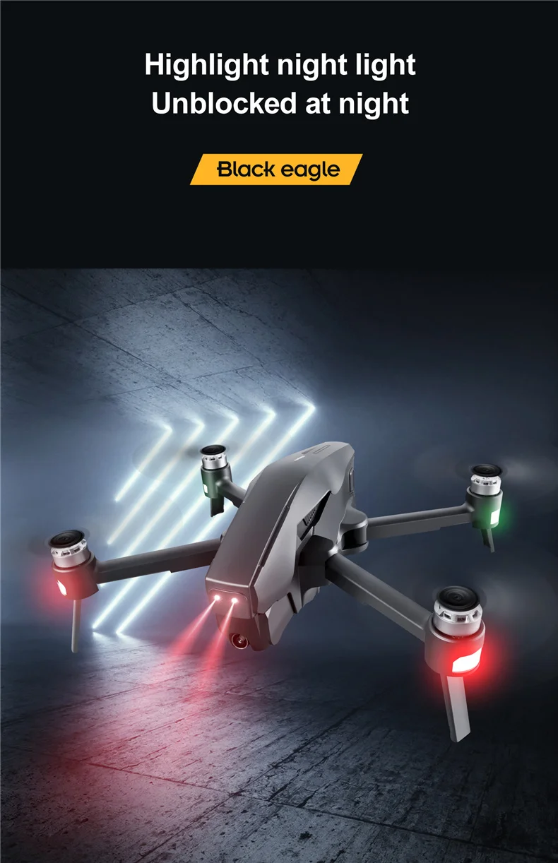 Радиоуправляемый gps Дрон с камерой HD 4K 5G Wifi FPV Квадрокоптер игрушки gps позиционирование оптический поток умный режим следования за мной вертолет Дрон игрушка