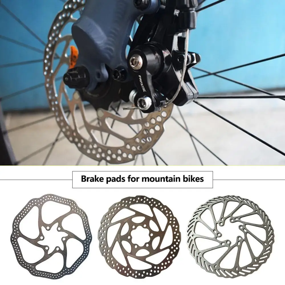 

160mm Bike Brake Rotor Disc Bicycle Accessories Brake Rotor with 6 Bolts Stainless Steel Bicycle Rotors Fit Bicycle Parts