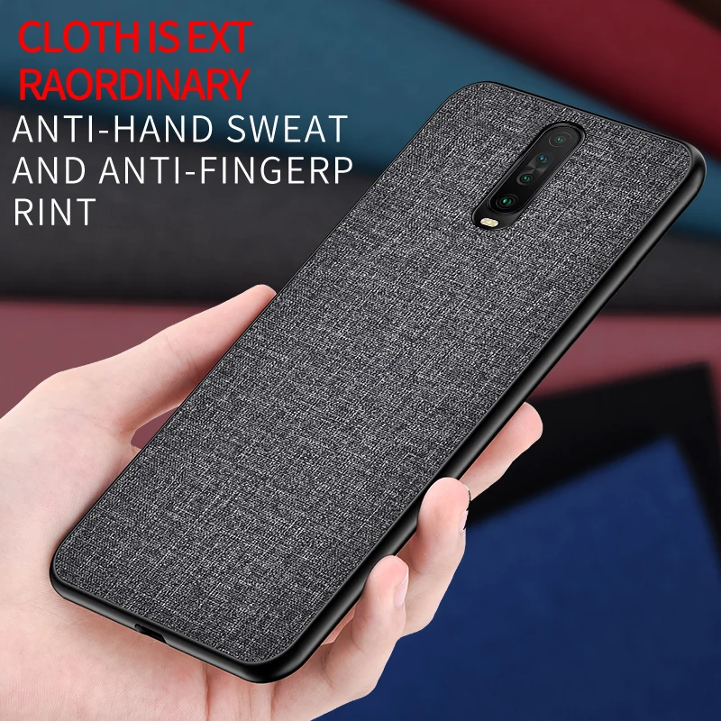 Тканевый чехол OTAO в стиле ретро для Xiaomi Redmi K30 K20 Note 8 7 6 5 Pro тонкий мягкий