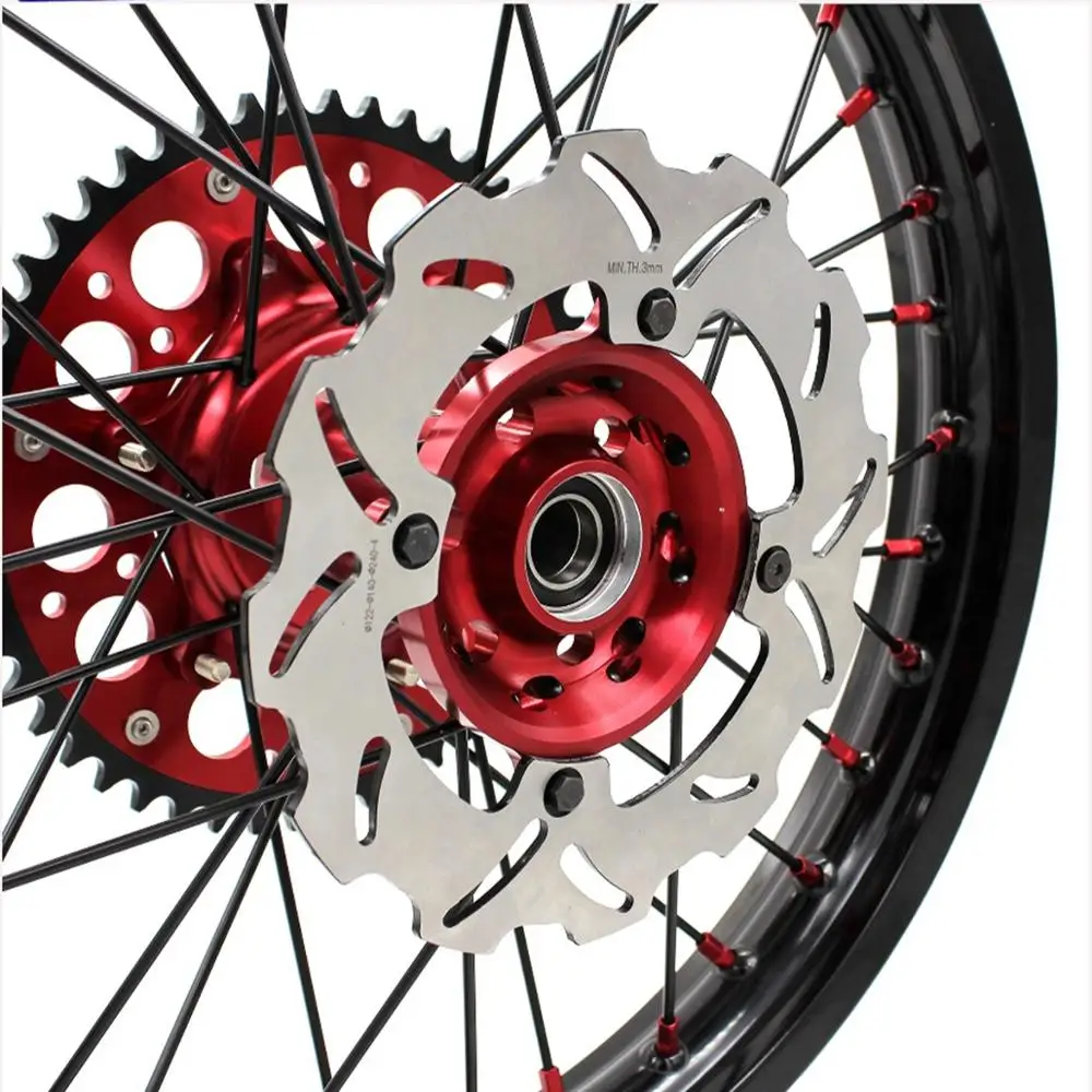 KKE 21/18 мотоцикл полный эндуро колеса Набор для HONDA XR400R/XR600R 1996 97 2001 2002 2003 04/1991 2000 диск