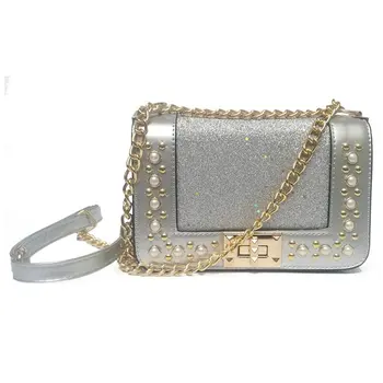 

Handbags Women's Cross body Bags Messenger Shoulder Bag for Women Shining Silver