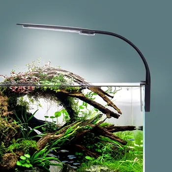 

Super Slim LED Aquarium Light Lighting plants Grow Light 10W/Aquatic Plant Lighting Waterproof Clip-on Lamp For Fish Tank