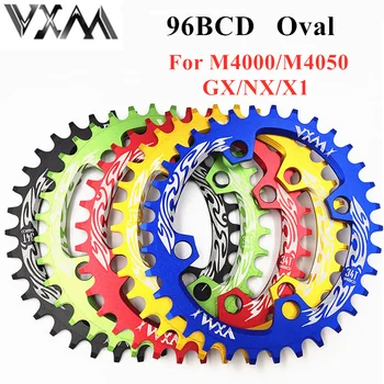 

VXM 96BCD Oval bicycle Chainwheel 32T 34T 36T 38T MTB bike Chainring mountain Crown Tooth Plate for M4000 M4050 GX NX X1 Crank