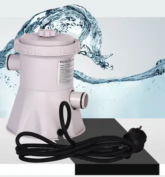 

Electric Swimming Pool Filter Pump EU/US/UK plug Swimming Pool Accessories Paddling Pool Water Cleaning Pump Filter Kit 110-220v