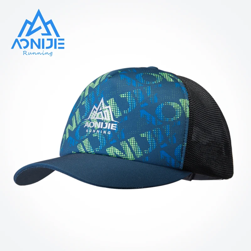 

AONIJIE E4106 Men's Women's Sports Adjustable Sun Visor Baseball Cap Trucker Hat Mesh Back For Running Hiking Marathon Trail