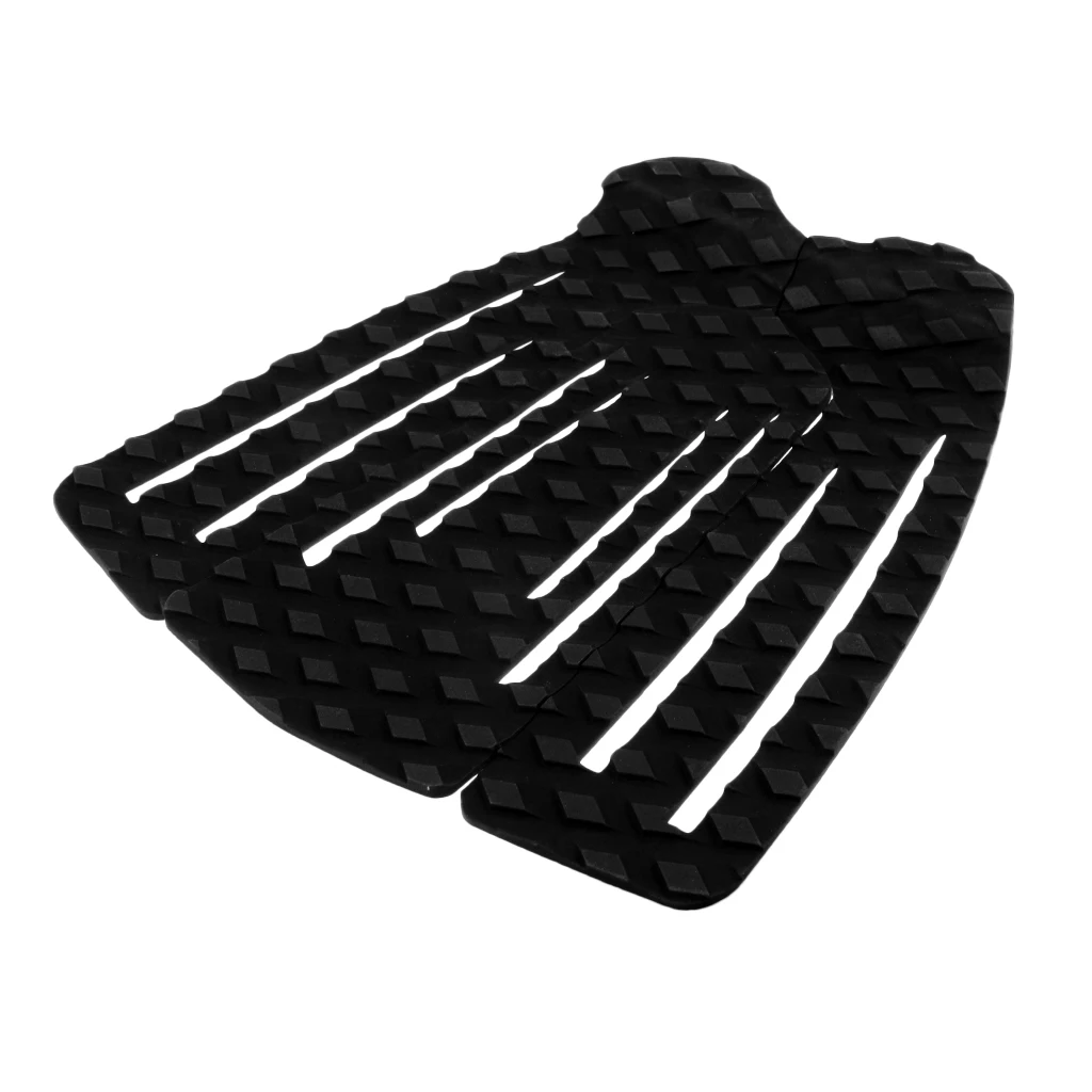 3 Pieces Surfboard Traction Pad and 4 Pieces Skimboard Traction Pad for Outdoor Longboard Funboard 