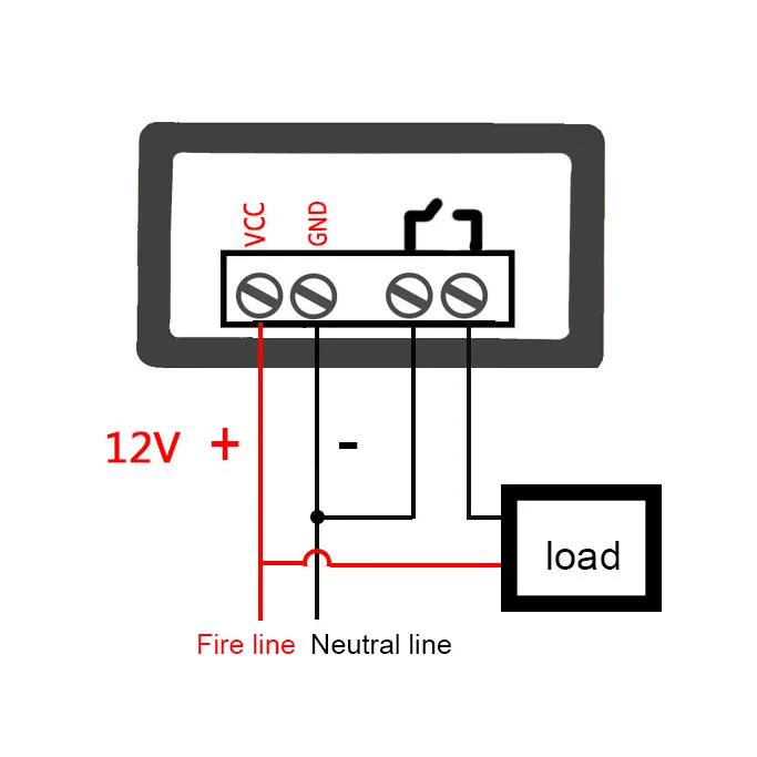 W1308H LED Microcomputer Digital Display Temperature Controller Thermostat Intelligent Time Controller Adjustable Electronic Tem