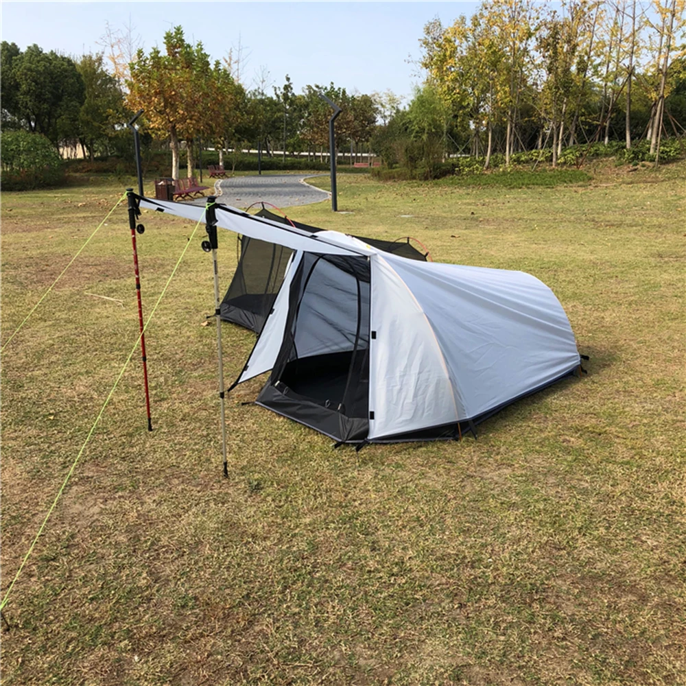 Москитный навес от насекомых Кемпинг Bivy палатка Пешие прогулки альпинистская кабана дышащая сетка палатка