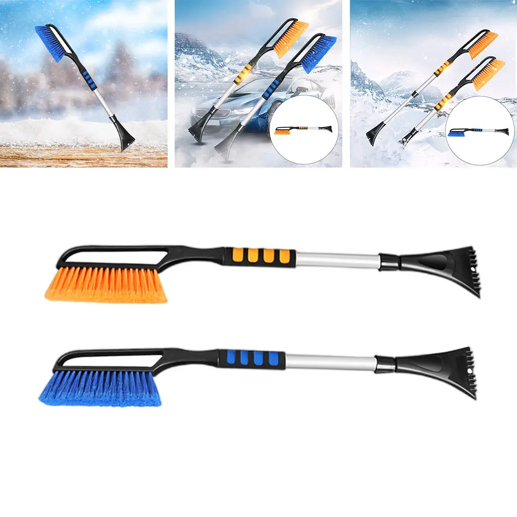 Car Cleaning Brush Ice Scraper Detachable Snow Shovel Brush Dust