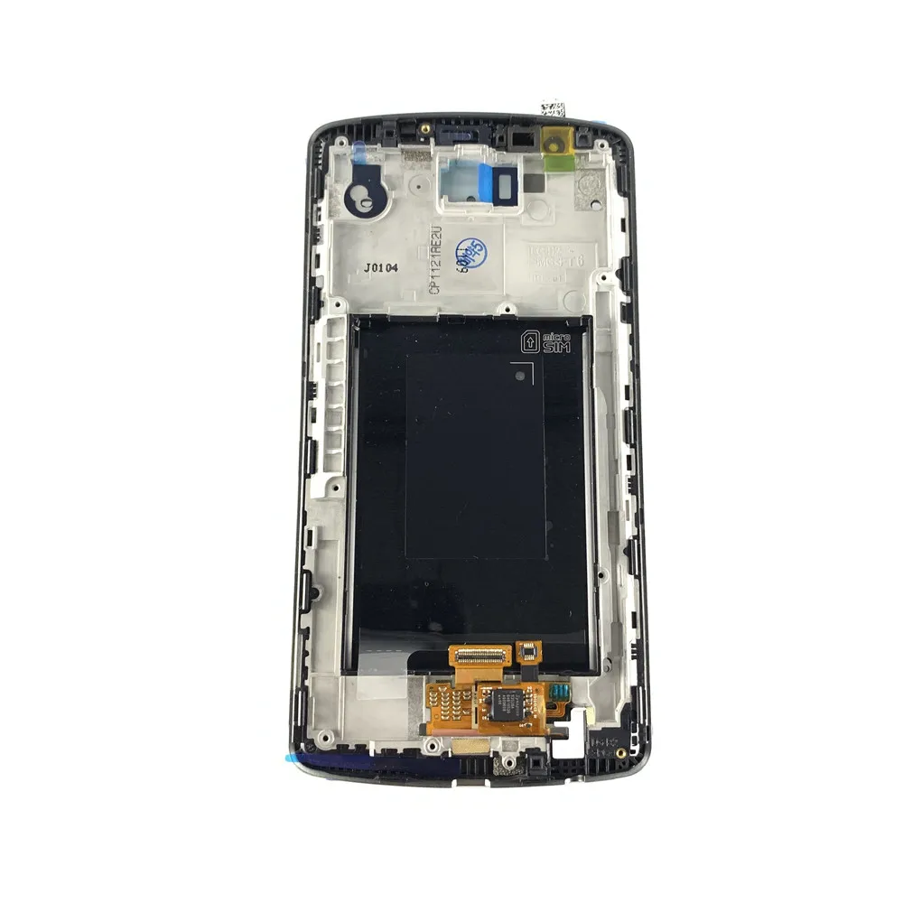Kit De Réparation écran LG G3 D855 - Vitre Tactile + écran LCD Sur Châssis, Couleur Noir Ou Blanc