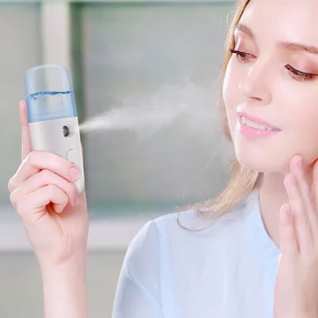 

Face Sprayer Mini Portable Hydrating Mist Facial Body Steamer Moisturizing Skin Care Humidifier Instruments Nebulizer Steamer