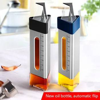 

Oil Dispenser Seasoning Bottle Dispenser Sauce Bottle Kitchen Cooking Accessories Glass Storage Bottles For Oil Vinegar