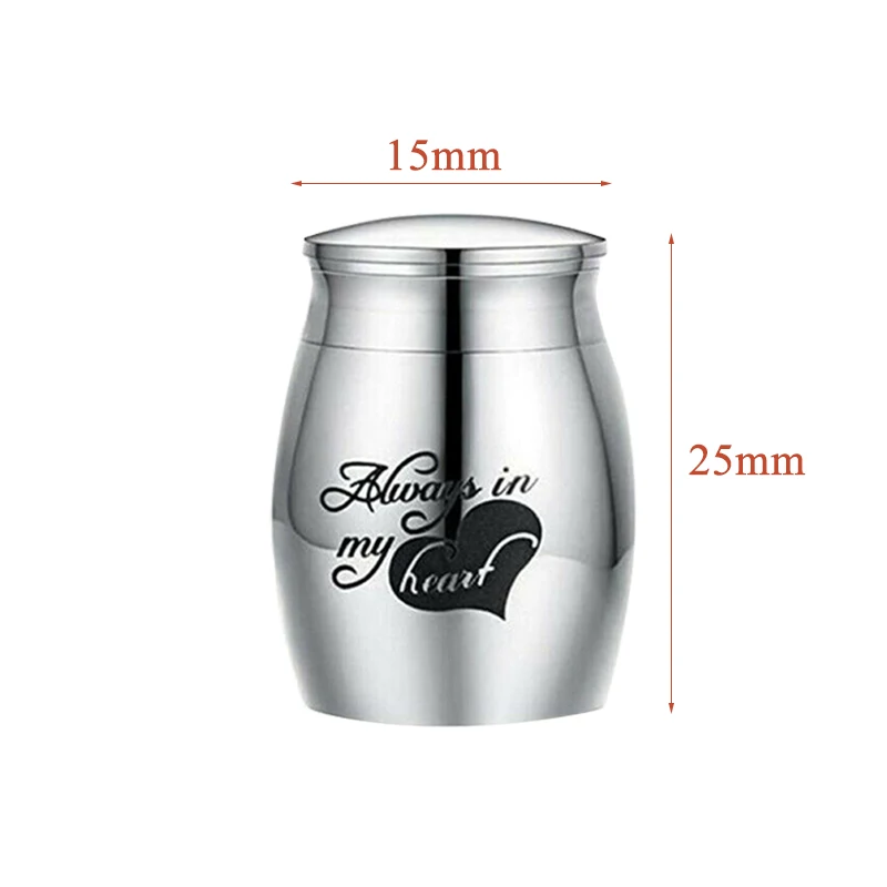 2pcs Mini Urns for Ashes Cremation Memorial Small Keepsake Ash Container Jar