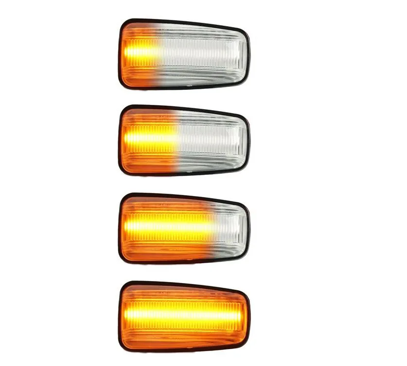2 шт. светодиодный динамический Боковой габаритный фонарь поворота светильник для Citroen Berlingo отправки нервный Saxo Xantia Xm Xsara ZX peugeot 106 306 806