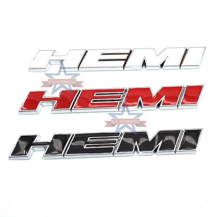 Hemi маркировка для автомобилей подходит для Dodge Challenger модифицированные металлические наклейки на заднее стекло боковые наклейки модифицированный логотип автомобиля