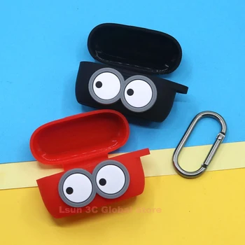 

Cute Cartoon Silicone Cover for Jabra Elite 75T Case Wireless Headphone Case Bluetooth Earphone Charging Box Shell Headset Bag