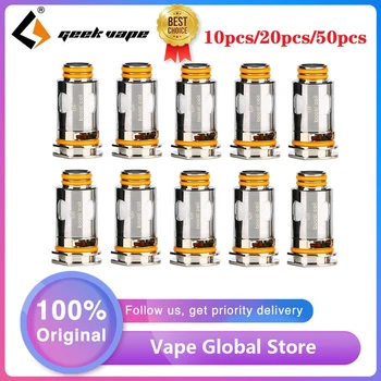 

10pcs 50pcs Original Geekvape Aegis Boost Replacement Coils 0.4ohm/0.6ohm Heads for Geekvape Aegis Boost pod kit E-cig Vape Coil