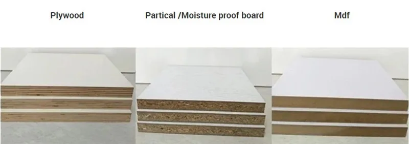 Плоская горизонтальная стенная кровать с столом, ПВХ отделка МДФ доска Мерфи кровати скрытые стены