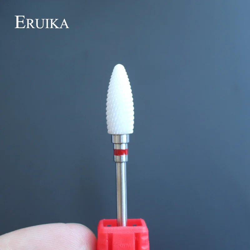 Eruika 13 Тип Керамика ногтей сверла маникюр машина Аксессуары Электрический поворотный Пилочки для ногтей Маникюр Cutter Дизайн ногтей Инструменты - Цвет: M11