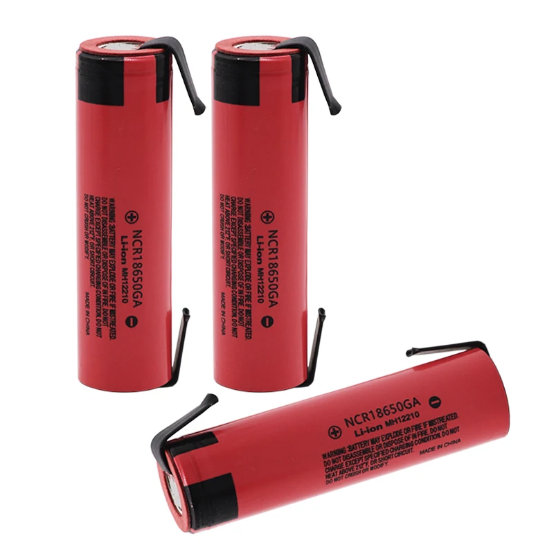 18650 GA 3,7 v 3500mah 18650 литиевая аккумуляторная батарея сварочные никелевые листовые батареи для Panasonic