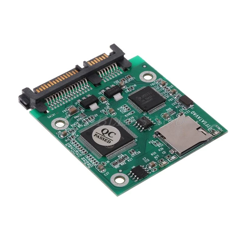 Micro SD TF карта 22pin SATA адаптер конвертер Модуль платы 2," Hdd корпус