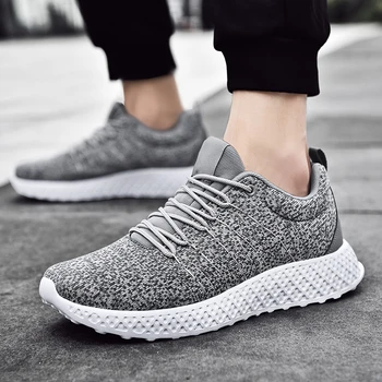 

Brand Designer Man Breathable Mesh Sneakers Running Shoes for Men Light Bounce Four Seasons Outdoor Sport Shoes Jogging Training
