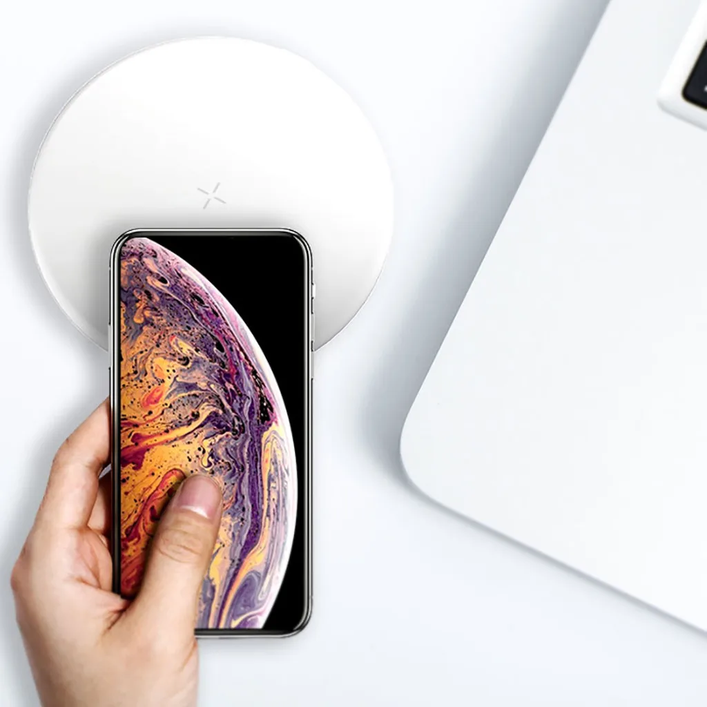 USB быстрое зарядное устройство Qi Беспроводная зарядка AirPower QI подставка для iPhone 11/pro/Max Беспроводная зарядка подставка Dock-L1017