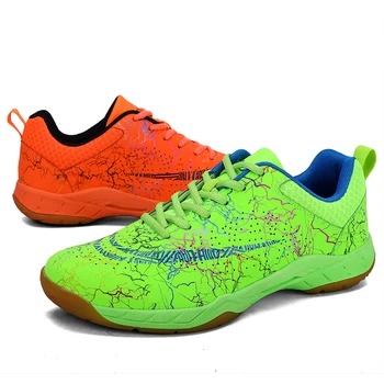 

Brand Mens Badminton Shoes Professional Sports Shoes for Women Breathable Indoor Court Sneakers