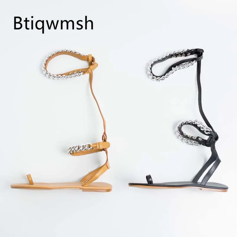 2019 женские сандалии-гладиаторы в стиле ретро с открытым носком цвет бежевый