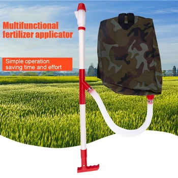 

Tool Corn Agricultural Tree Top Fertilizer Spreader Single Tube Vegetable Manual Dressing Labor Saving With Bag Garden Supplies