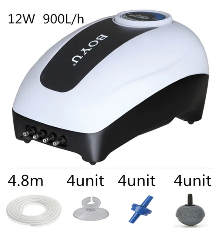 CJY-15000 A SET 220-240 в тихий воздушный насос для аквариума, Регулируемый мини воздушный компрессор, контроль воздушного потока, аквариумный кислородный воздушный насос для аквариума - Цвет: CJY-15000 A SET