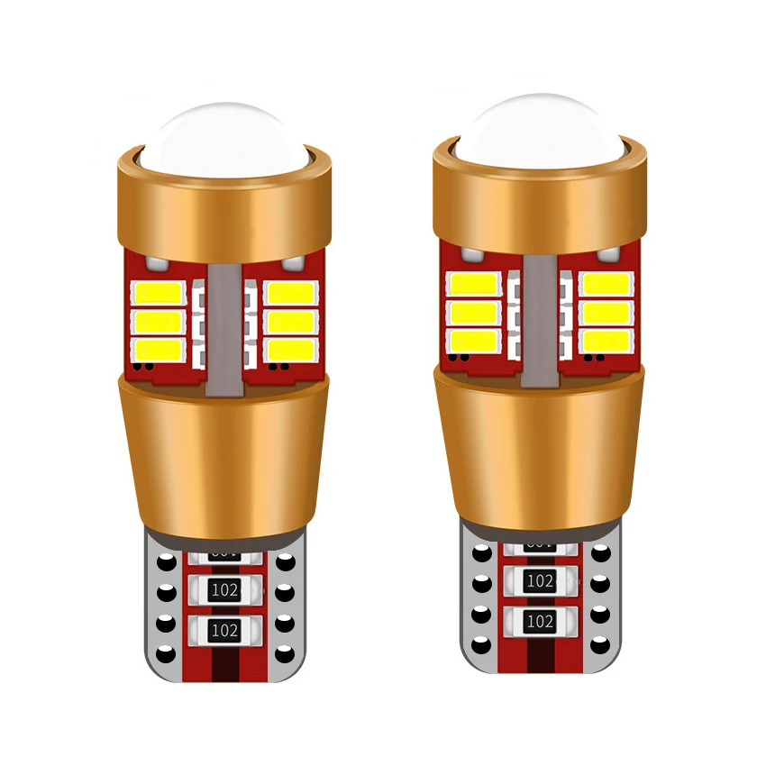 T10 led 5w W5w Canbus Белый 27smd 3014 автомобильный светильник 194 168 ошибка фотоэлемент лампы