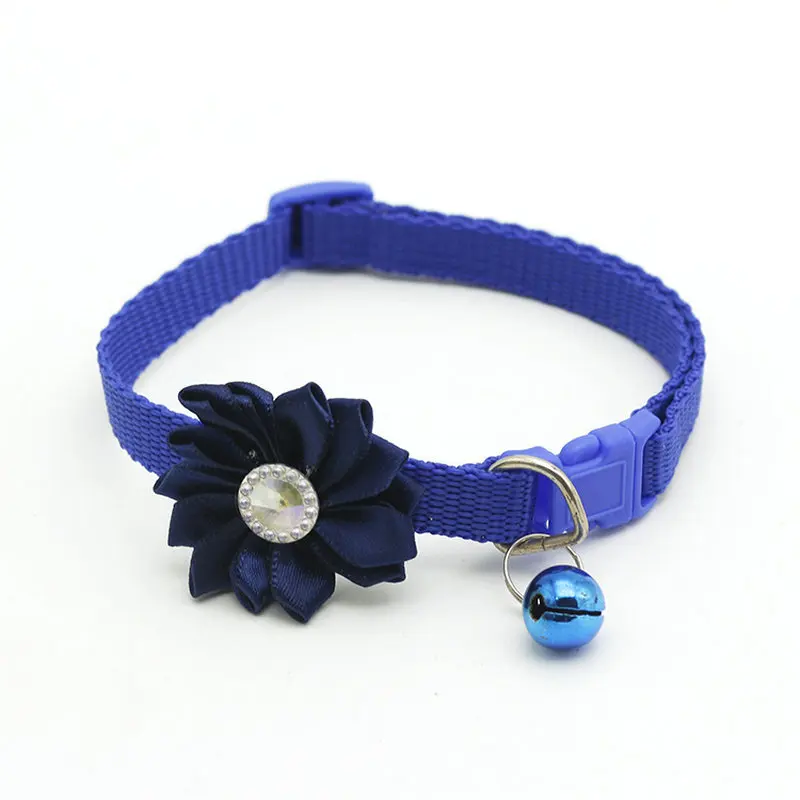 Pet Dog Collar Bell Flower Necklace Collar For Small Dog Puppy Buckle Cat Collar with Bell Flower Pet Supplies Dog Accessories Pet Dog Collar Bell Flower Necklace Collar For Small Dog Puppy Buckle Cat Collar with Bell Flower Pet Supplies Dog Accessories
