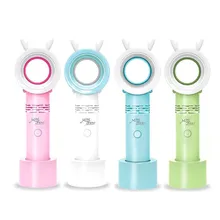 Мини-лопастной вентилятор USB Мощность Настольный вентилятор Ручной безлопастной вентилятор охладитель воздуха с светодиодный вытертые штаны Дисплей Портативный охлаждающий вентилятор