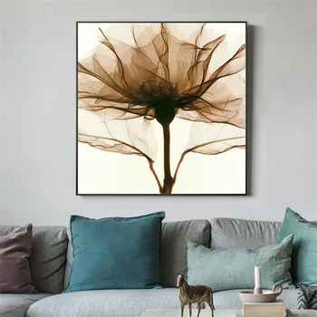

Abstract Oil Painting on Canvas Flowers Wall Pictures For Living Room Decoration Home Decor Posters and Prints Wall Art Quadro
