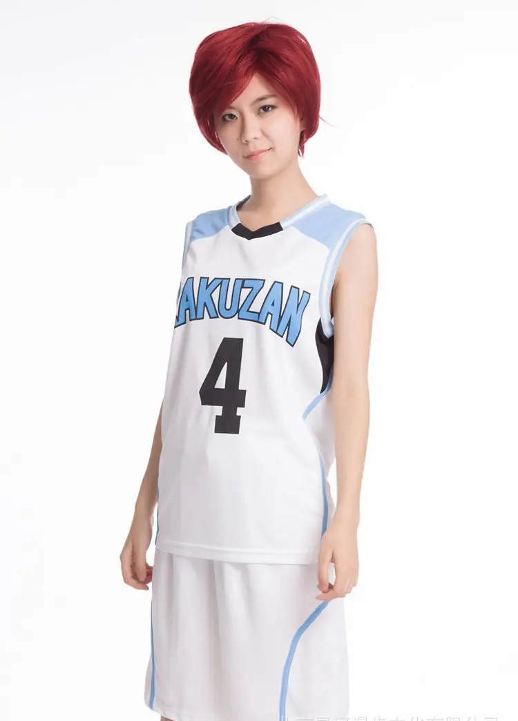 RAKUZAN 4 Взрослый Аниме Kuroko no Basuke Косплей Костюм сейрин № 11 Кагами Тайга баскетбольная форма Jersey мужской набор спортивной одежды для взрослых - Цвет: RAKUZAN 4