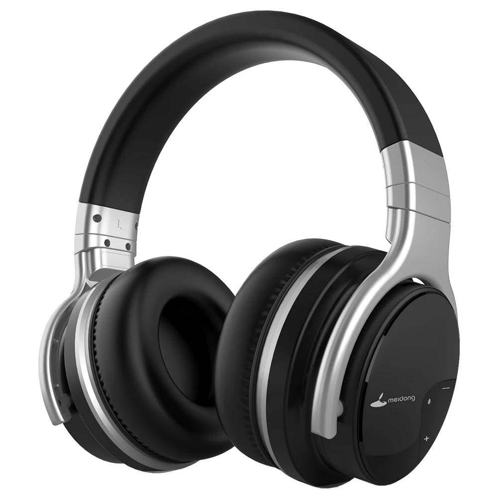 COWIN E7B ANC Bluetooth наушники с микрофоном для компьютера, телефона, путешествий, работы, активного шумоподавления, беспроводные Накладные наушники