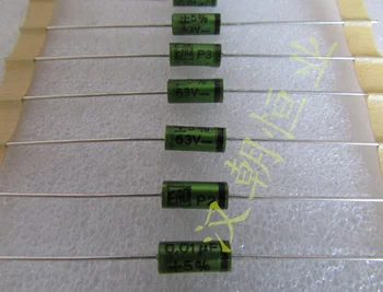 

20PCS NEW VISHAY ERO MKT1813 0.01UF 63V 5% 4X10MM axial film capacitor 103/63V green HiFi audio MKT 1813 0.01UF/63V 10NF