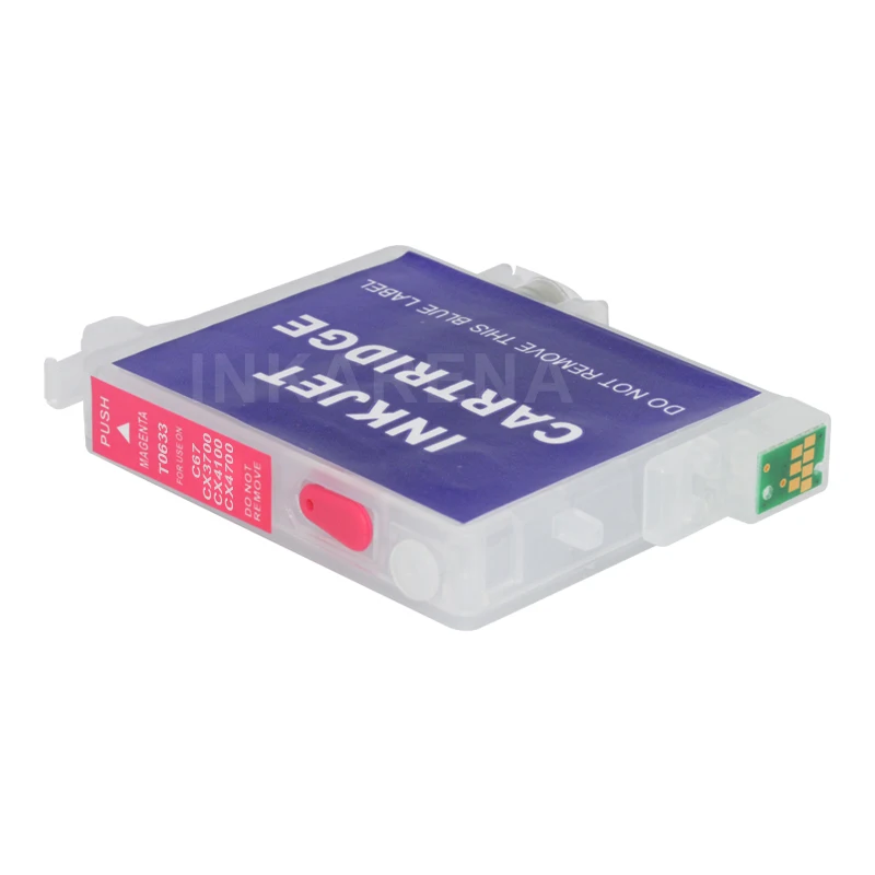 Пустой пополняемый картридж T0631 для струйного принтера Epson Stylus C67 C87 C87PE CX4100 CX4700 CX3700