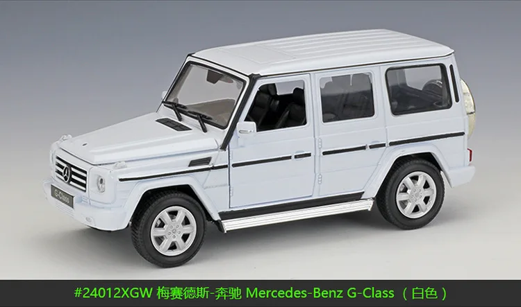 Welly 1:24 Mercedes-Benz g-класс сплав модель автомобиля Diecasts& игрушечные транспортные средства коллекционные подарки не-пульт дистанционного управления Тип транспортная игрушка