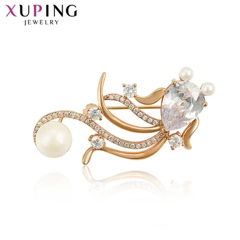 

11.11 Xuping Newest Fish Shaped Elegant Brooches for Women Popular Jewelry Charms Styles Family Party Gift S186.4-brooches-377