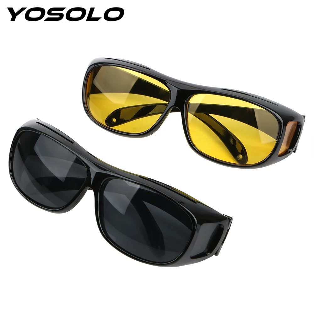 

Dropshipping Sunglasses Night Vision Glasses Car Driver Goggles Unisex HD Vision Sun Glasses
