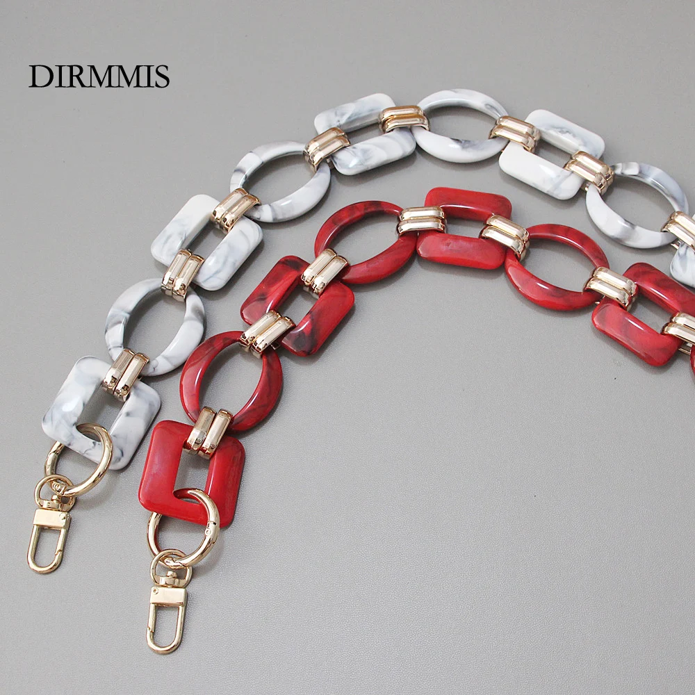 Chain Accessory Detachable-Replacement Luxury Strap Acrylic Bag Shoulder Metal Woman