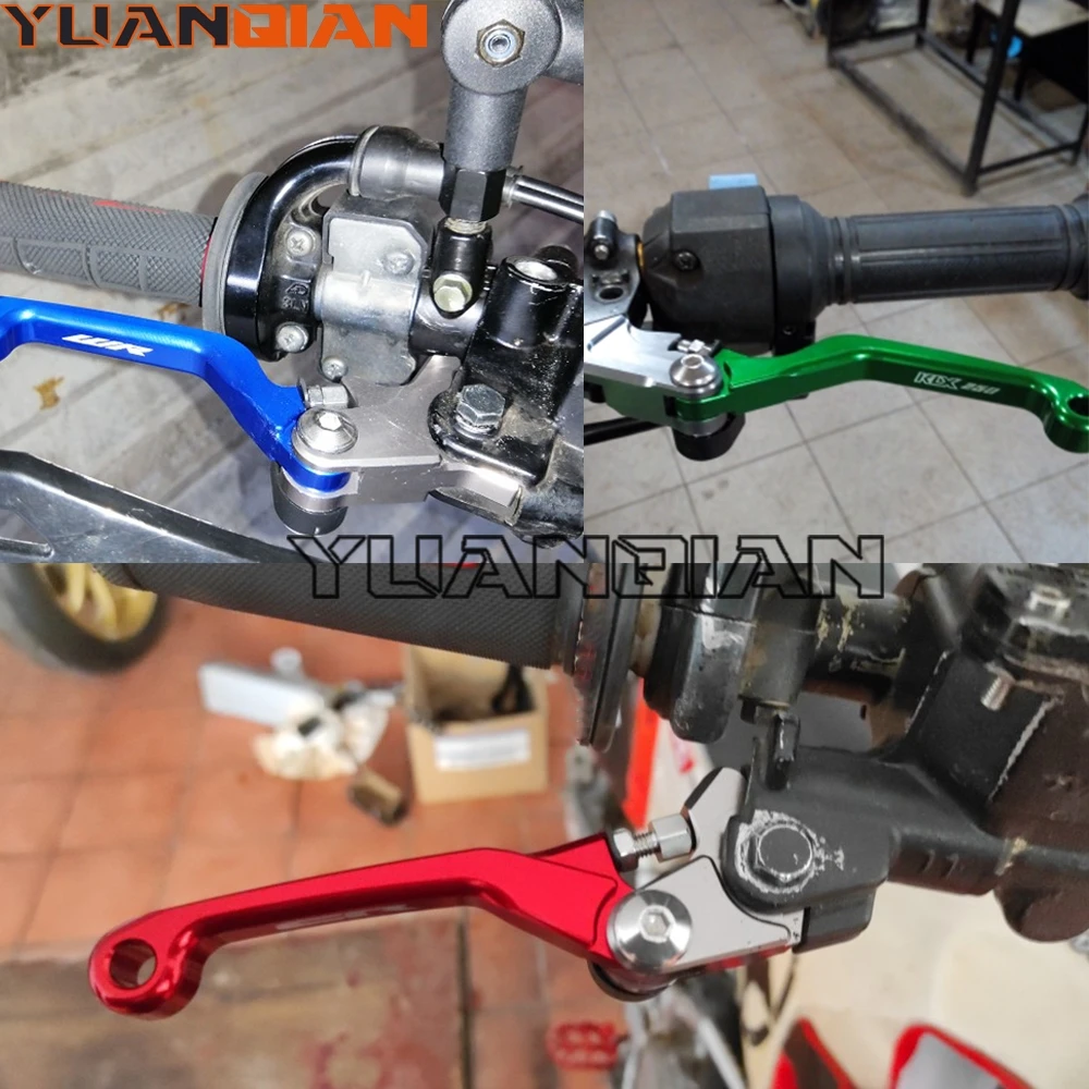 CR 80R 85R 125R 250R Motorcycle Pivot Brake Clutch Lever Motorcoss Handle CR 80 85 125 250 R For Honda CR80R CR85R CR125R CR250R
