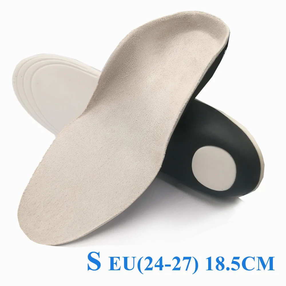 S EU(24-27) 18.5CM EiD Kids Детские ортопедические стельки O/X для ног вальгусная поддержка свода стопы Ортез плоская нога корректирующая стелька для ухода за ногами - Цвет: S EU(24-27) 18.5CM