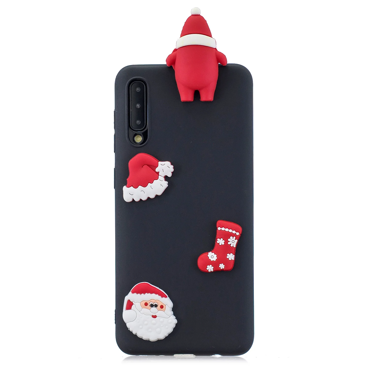Милый чехол для телефона с Санта Клаусом для huawei P30 Pro P30 Lite, силиконовый мягкий чехол из ТПУ для huawei P Smart, чехол s Coque